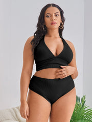 Chic Floral Print Bikini Set for European and American Styles