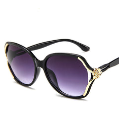Chic Floral Women's Sunglasses - European and American Style