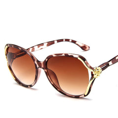 Chic Floral Women's Sunglasses - European and American Style
