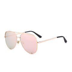 Chic UV400 Metal Sunglasses with AC Lenses