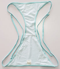 Chic Plus Size Solid Color Bikini Swimsuit