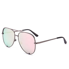 Chic UV400 Metal Sunglasses with AC Lenses