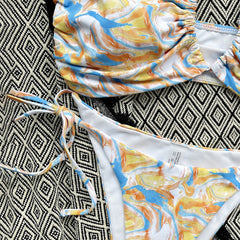 Women Plus Size Big Cups Swimwear Bikini Set