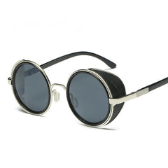 Chic Round Vintage Sunglasses with UV400 Protection