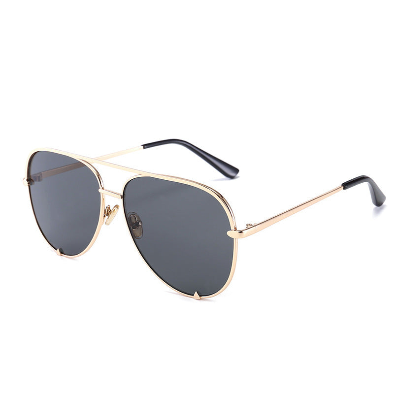 Chic UV400 Metal Sunglasses with AC Lenses