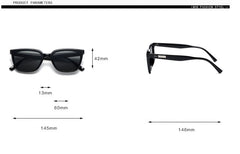 Chic Retro Small Frame Sunglasses for Women